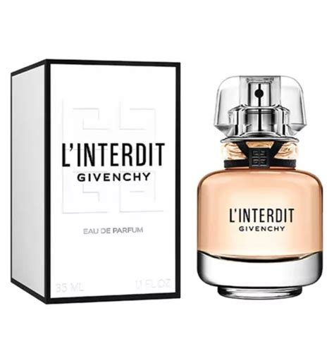 givenchy l interdit fragrantica|givenchy perfume l'interdit boots.